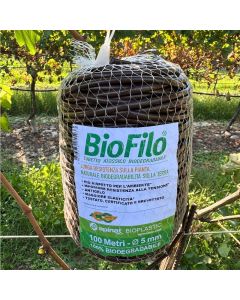 BIO Bindbuis 5mm ca.100m - bruin