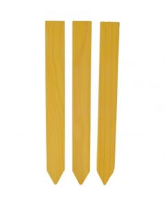 Plantetiketten/ Steeketiketten hout 12x1,7cm - 25 stuks