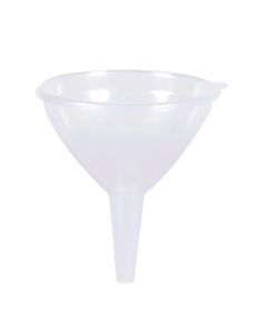 Trechter kunststof naturel - 14cm
