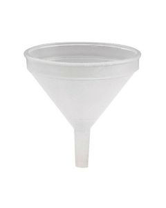 Trechter kunststof naturel - 7cm