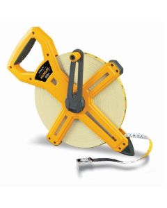 Komelon Meetband glasfiber 13mm - kruishaspel 30m