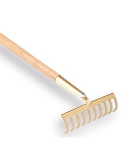 Offner Tuinhark 10 tands gebogen met dul en steel 170cm