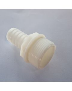 Slangtule kunststof voor handzwengelpomp 1¼"x25mm