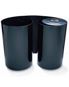 Wortelscherm zwart HDPE wand 1mm 50mx100cm