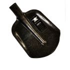 Farmer steekbats gehard/getrommeld half gebogen dul - maat 00 - met steel 100, 110, 120, 130 cm