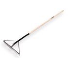 Asfalthark 16 tands recht 41cm met dul 60cm met steel 130cm
