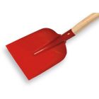 Betonschop ½ 0 extra gehard rood gelakt - steel HK 130cm
