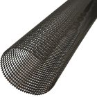 Dakgootrooster Ø 100-125 mm zwart lengte 2m - 5 stuks