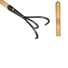 De Wit Cultivator / Krabber 3 tands met essen steel 150cm