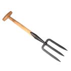 De Wit Handgreepje met essen T-steel 40cm