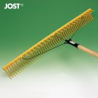 JOST Gras-/Egaliseerhark 48T gebogen 24T haaks 94cm met steel