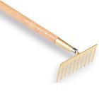 Offner Tuinhark 10 tands recht met dul en steel 170cm