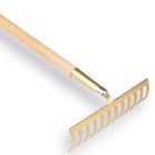 Offner Tuinhark 12 tands gebogen met dul en steel 170cm
