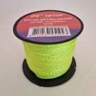 Metselkoord gevlochten nylon 2mm - fluor geel 50m
